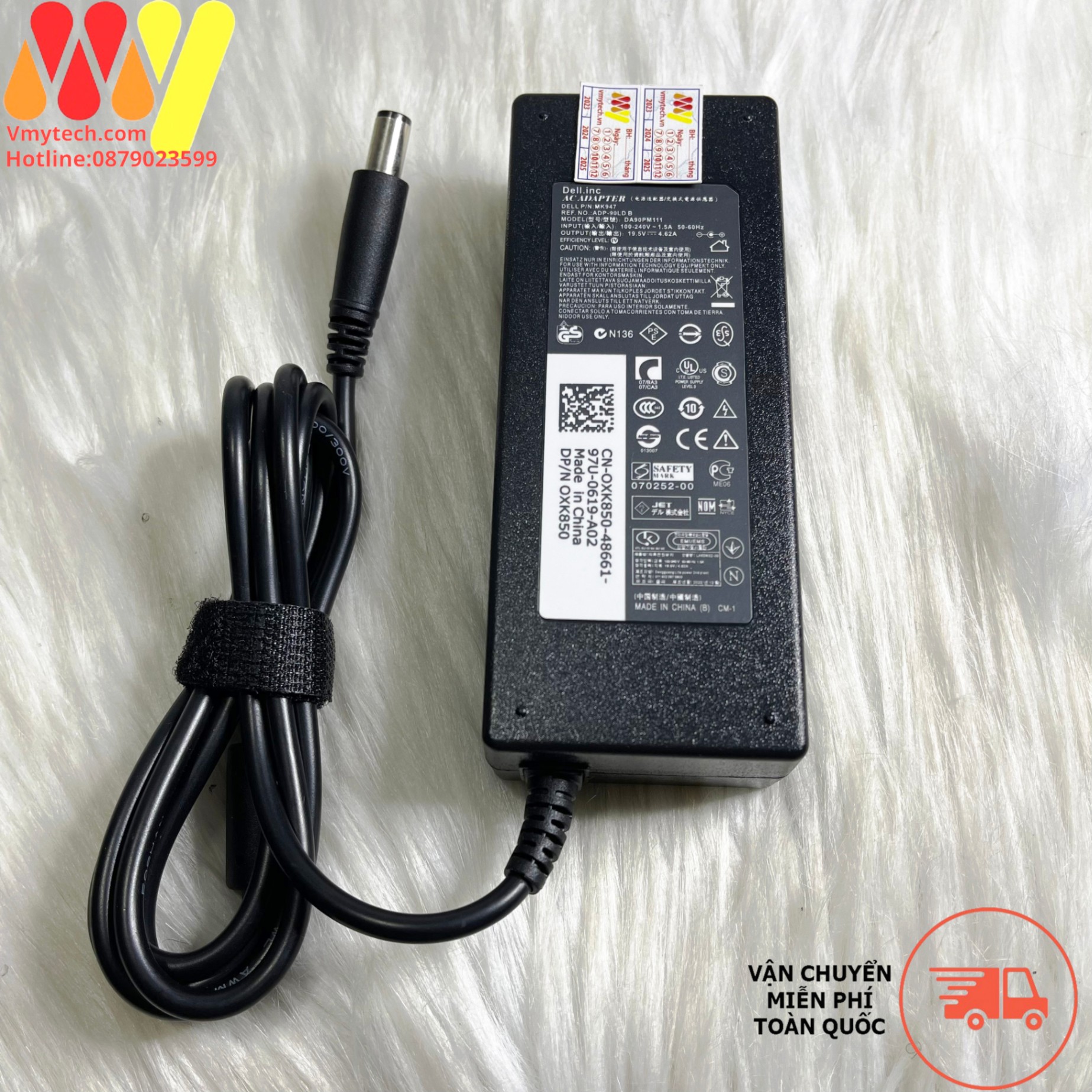 Sạc laptop Dell Latitude E6440 E6500 E6510 E6520 E6530 E6540 E7240 E7250 E7270 E7440 E7450 E7470 L13 X1 XT XT2 XT2 XFR