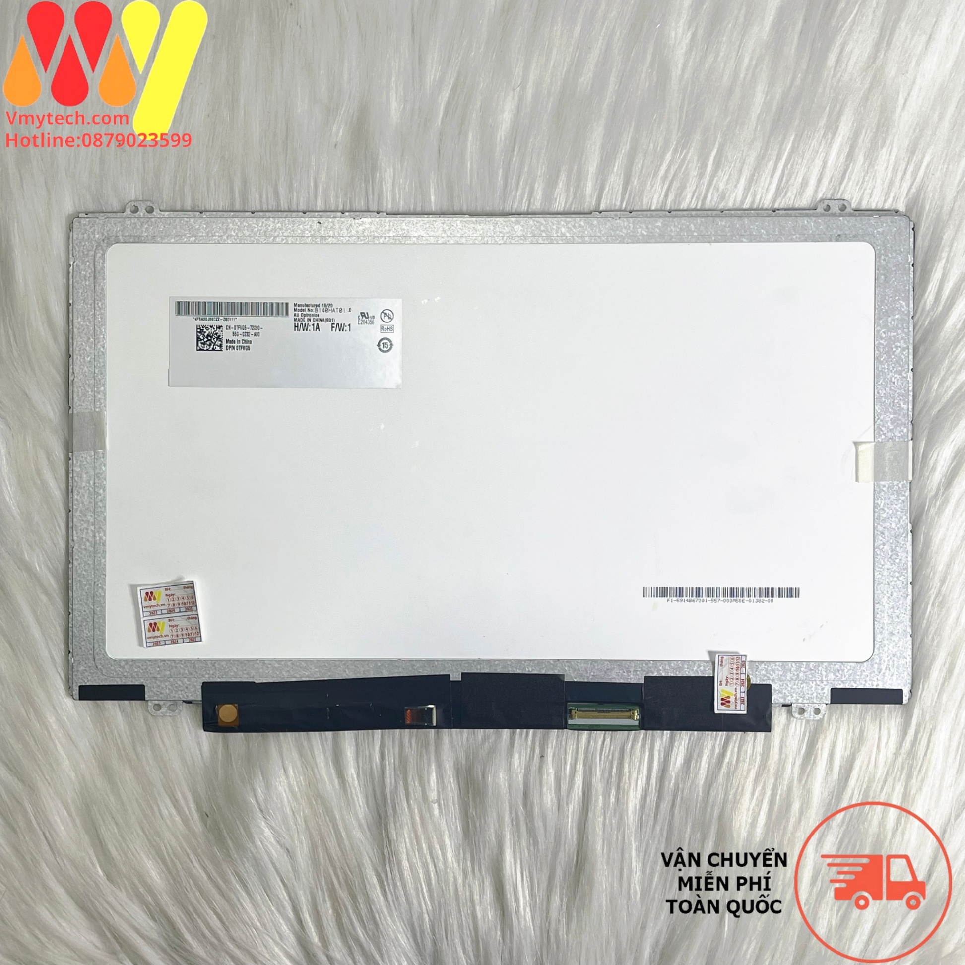 LCD 14/Mỏng/30 pin/Có tai/Cảm ứng /FHD/viền sắt quanh màn
