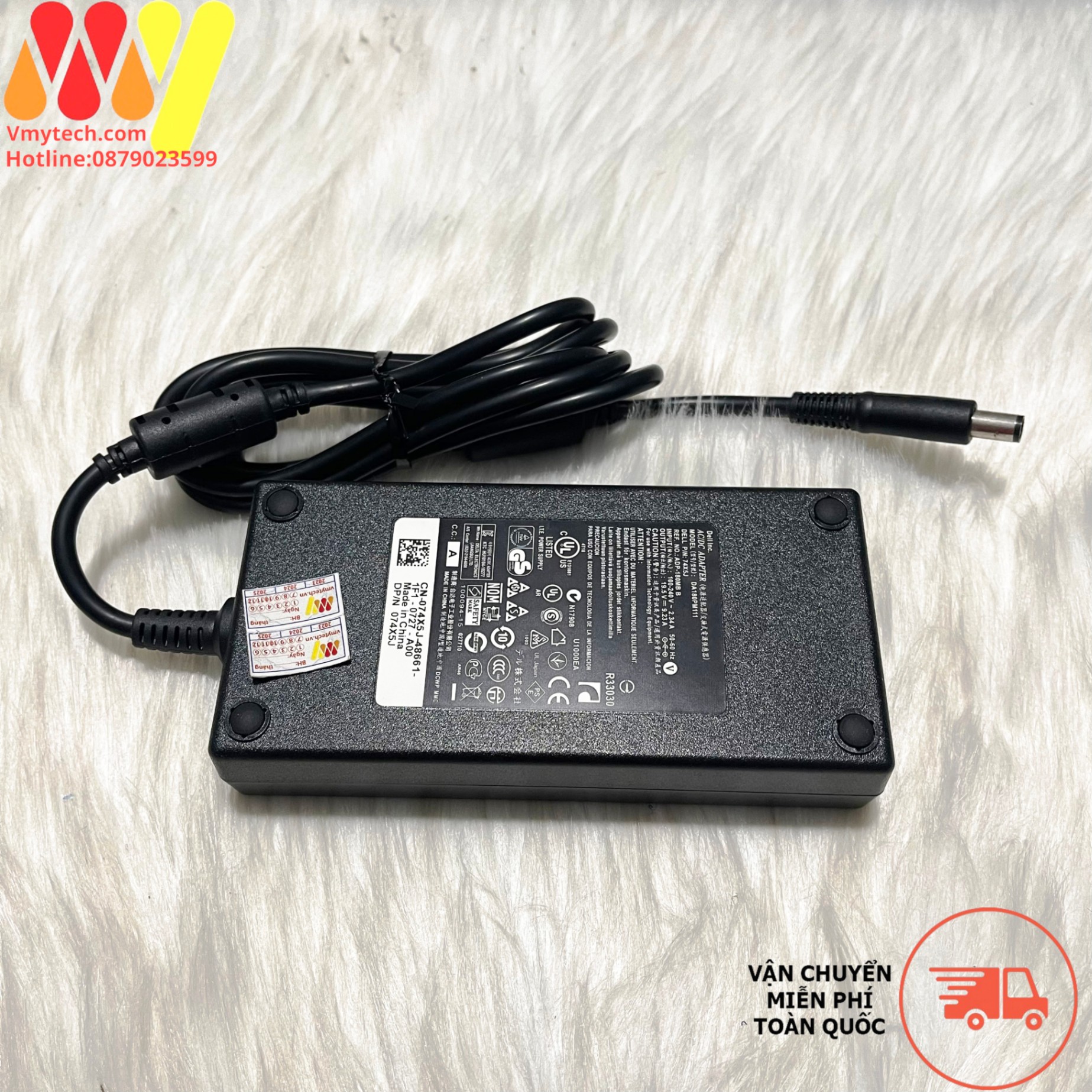 Thay Sạc Cho Laptop Dell Precision M4800 Mobile WorkStation M4700 M4600 M6300 M6400 XPS L702X M4800 M4700 M4600 M6300 M6400 zin