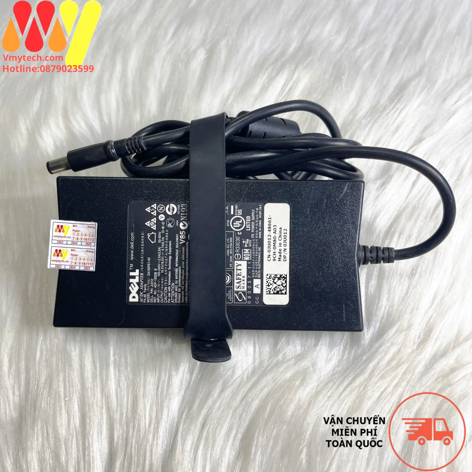 SẠC LAPTOP DELL 19.5V- 6.7A 130W KIM TO