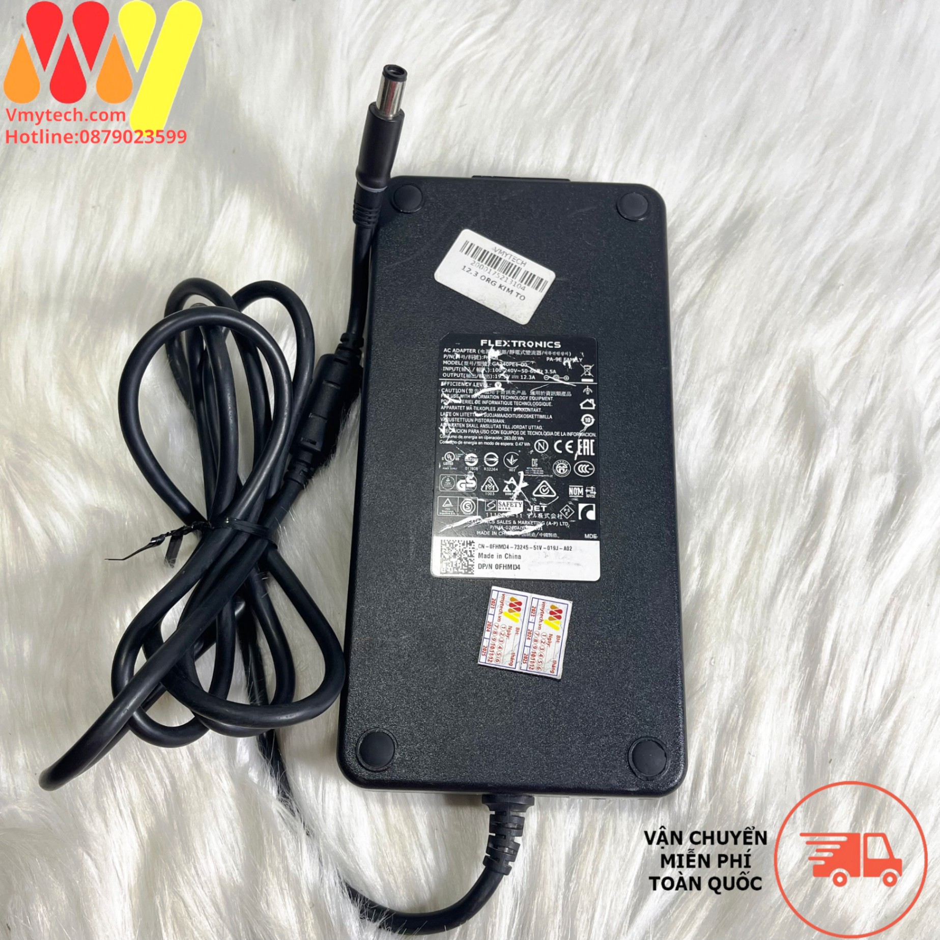 Thay Sạc cho laptop Dell Precision M4700 M6400 M6500 M6600 M6700 ORG