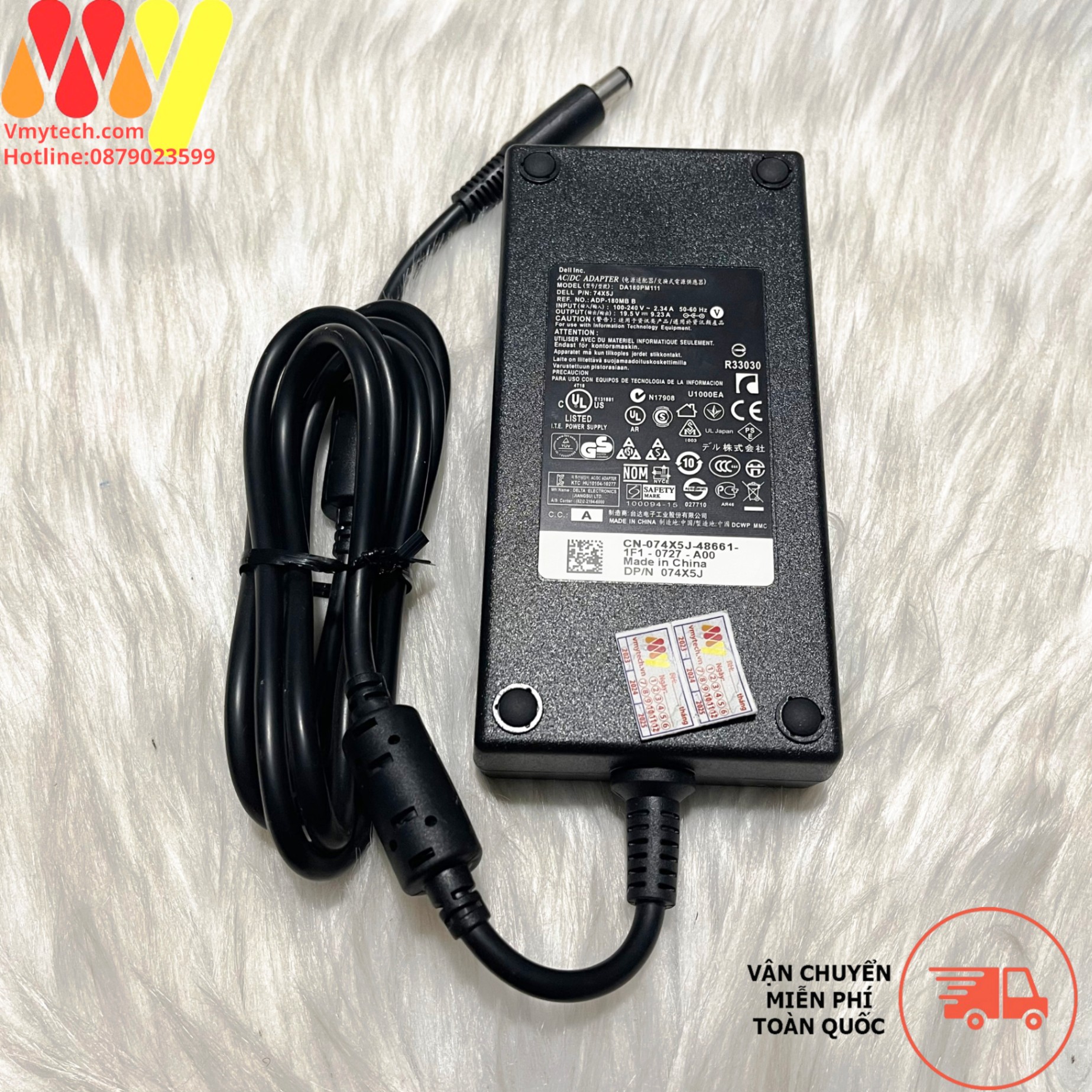 Thay Sạc Cho Laptop Dell Precision M4800 Mobile WorkStation M4700 M4600 M6300 M6400 XPS L702X M4800 M4700 M4600 M6300 M6400 zin