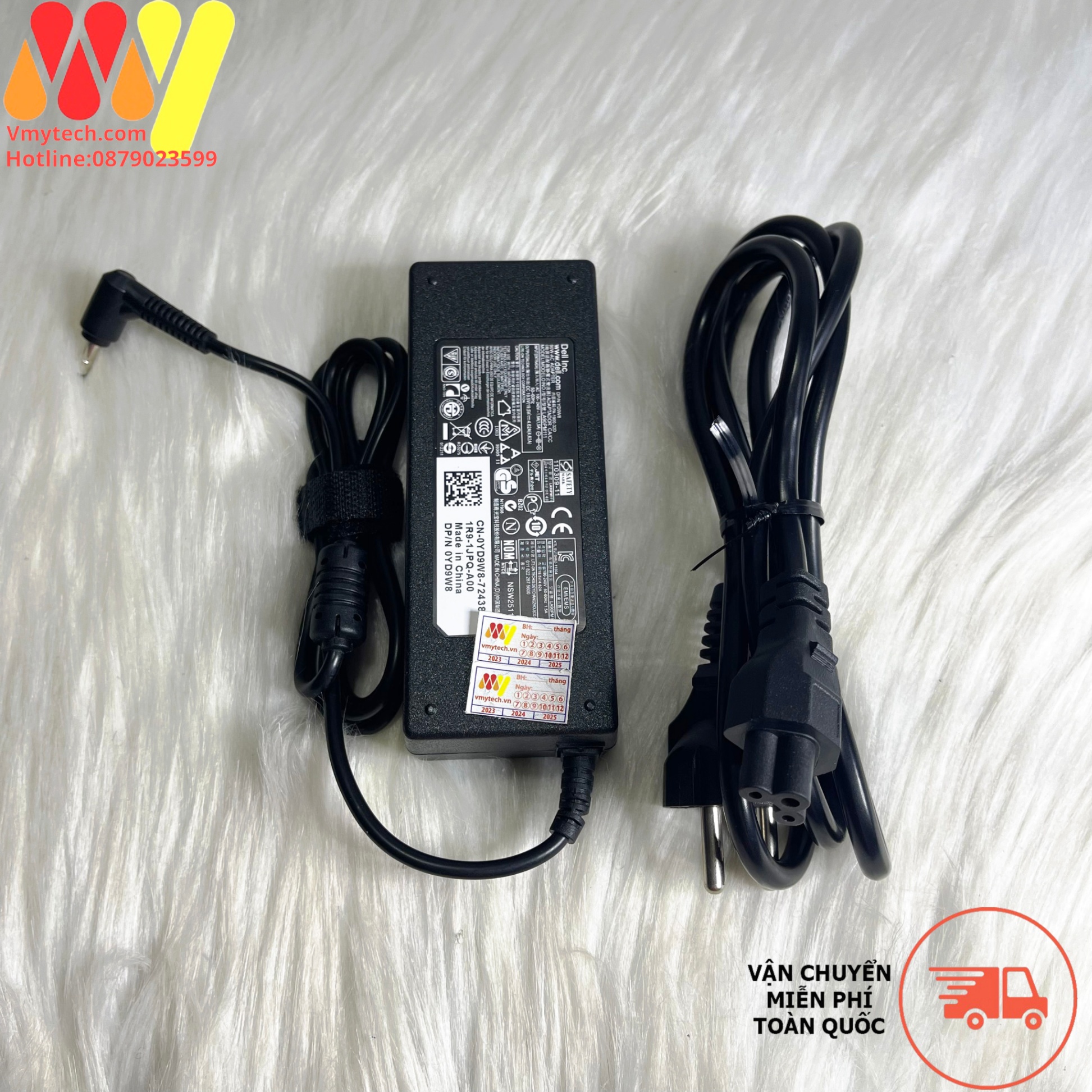 Thay Sạc Cho Laptop Dell vostro 5460 5470 5480 5560 V5460 V5470 V5480 V5560 Chân ĐẦU ĐẠN ZIN