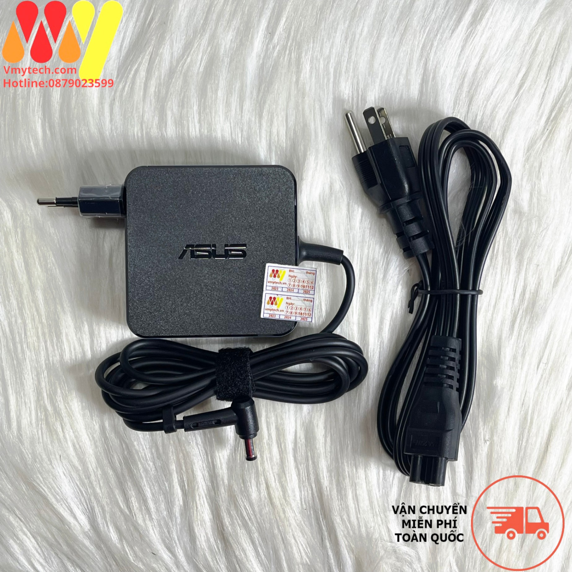 Sạc laptop Asus X501 X501A X501U X502 X502A X502CA X502C X550 CỦ VUÔNG CHÂN THƯỜNG
