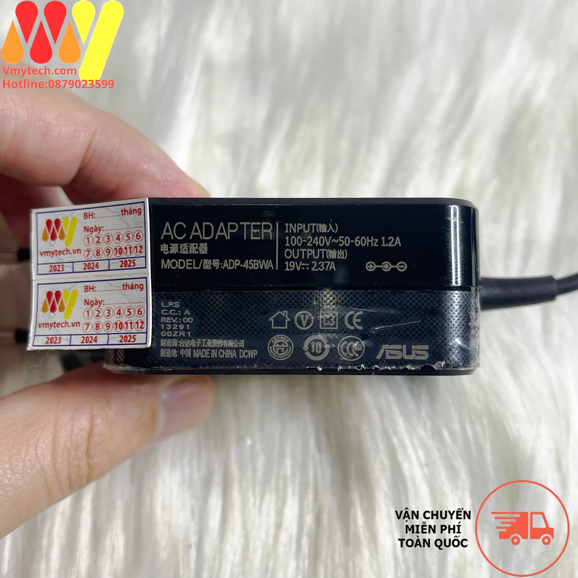 Thay Sạc Cho laptop Asus R103B R200C R202L R202M R417M R417S R515 R515M R515S R518U R558U CỦ CUÔNG CHÂN THƯỜNG