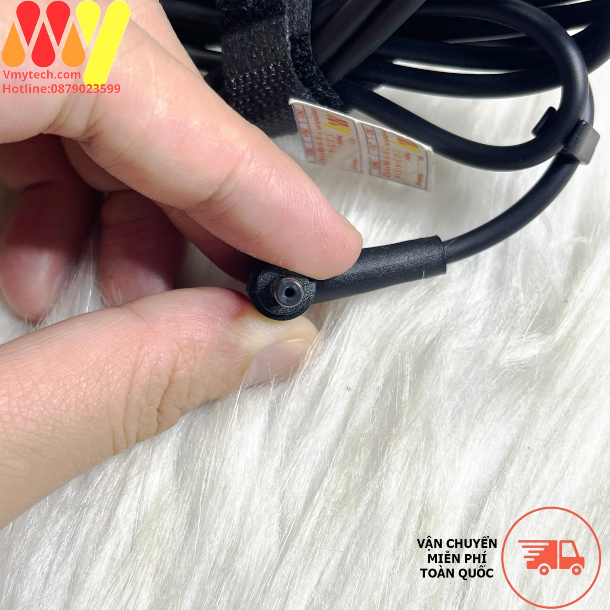 Thay Sạc Cho Laptop Asus 19.5V-1.75A(33W) Củ Chữ Nhật Chân Nhỏ chân sạc 4mm* 1.35mm