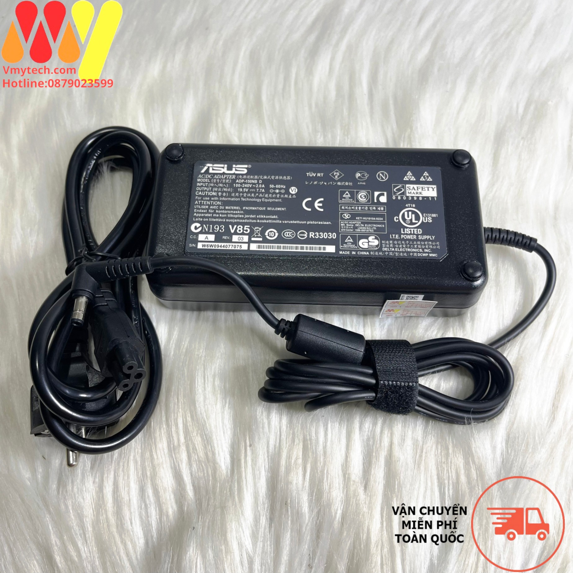 Thay Sạc Cho laptop AsusX70 X71 M70S X70 X70E X70F X70K X70L X70S X70Z X71A X71Q X71S X71T X71V G50 G50V G51V G53J G53S G60J G60V CỦ CHỮ NHẬT