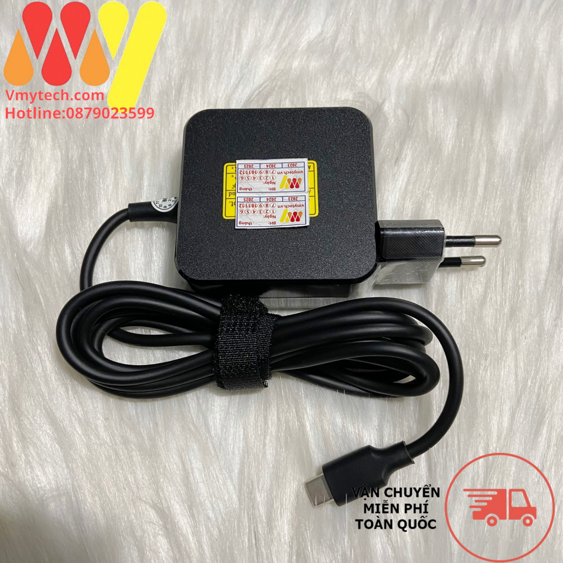 Sạc Laptop Asus type-C(45W) 20V-2.5A Chân type-C New