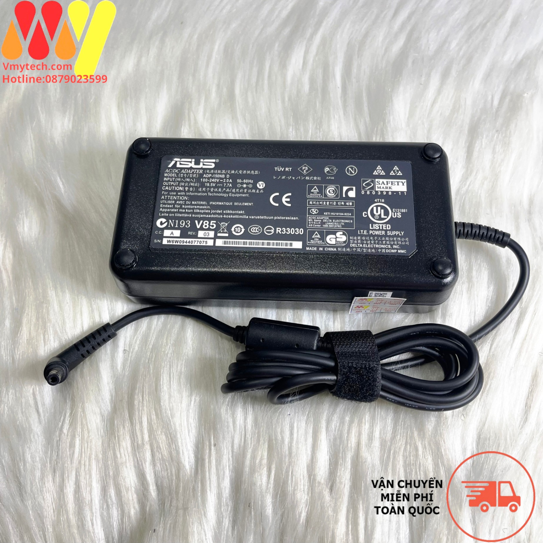 Thay Sạc Cho laptop AsusX70 X71 M70S X70 X70E X70F X70K X70L X70S X70Z X71A X71Q X71S X71T X71V G50 G50V G51V G53J G53S G60J G60V CỦ CHỮ NHẬT