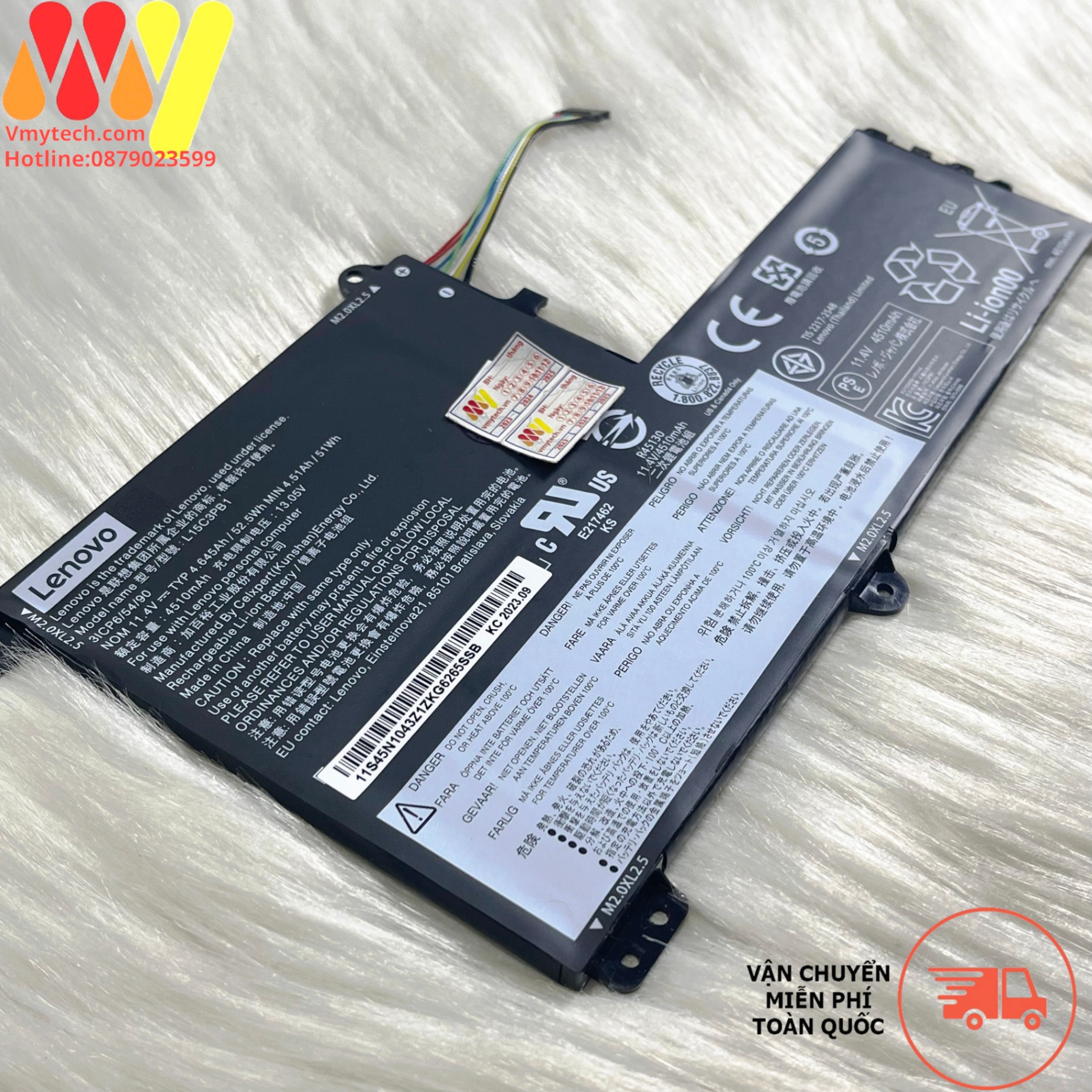 Pin Laptop Lenovo Yoga 510 Yoga 510 - 14isk L15M3PB0 L15M3PBO L15L3PB0 L15C3PB1