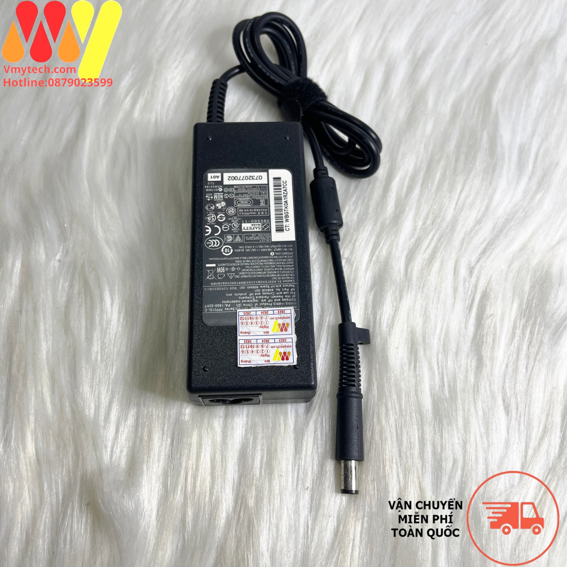 Sạc Laptop HP Compaq 510 500 511 610 CQ510 CQ610 CQ43 CQ57 CQ58 ZIN