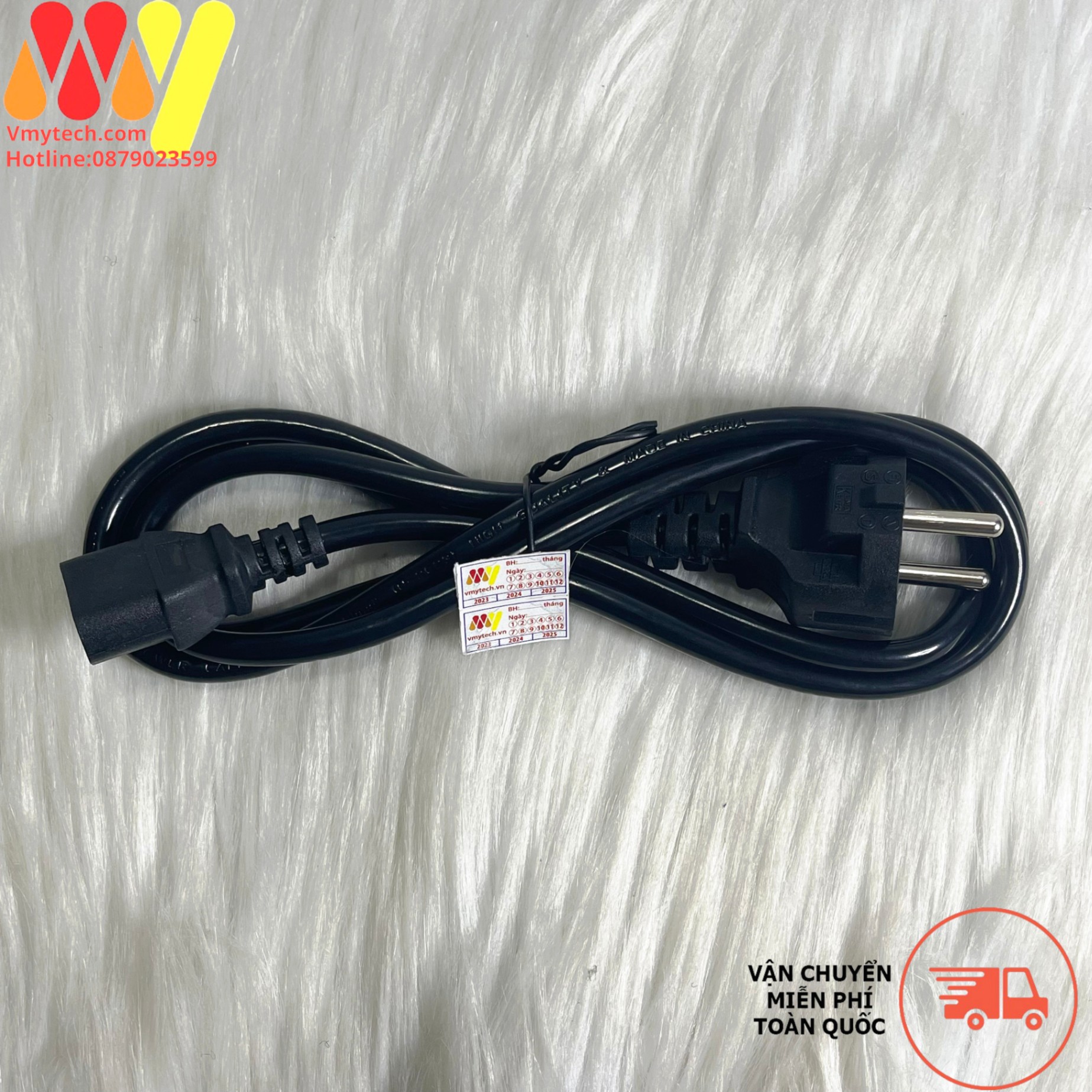 Dây Nguồn Máy Tính Dài 1.5m, Dây Nồi Cơm Điện Hàng Chất Lượng 1.5m