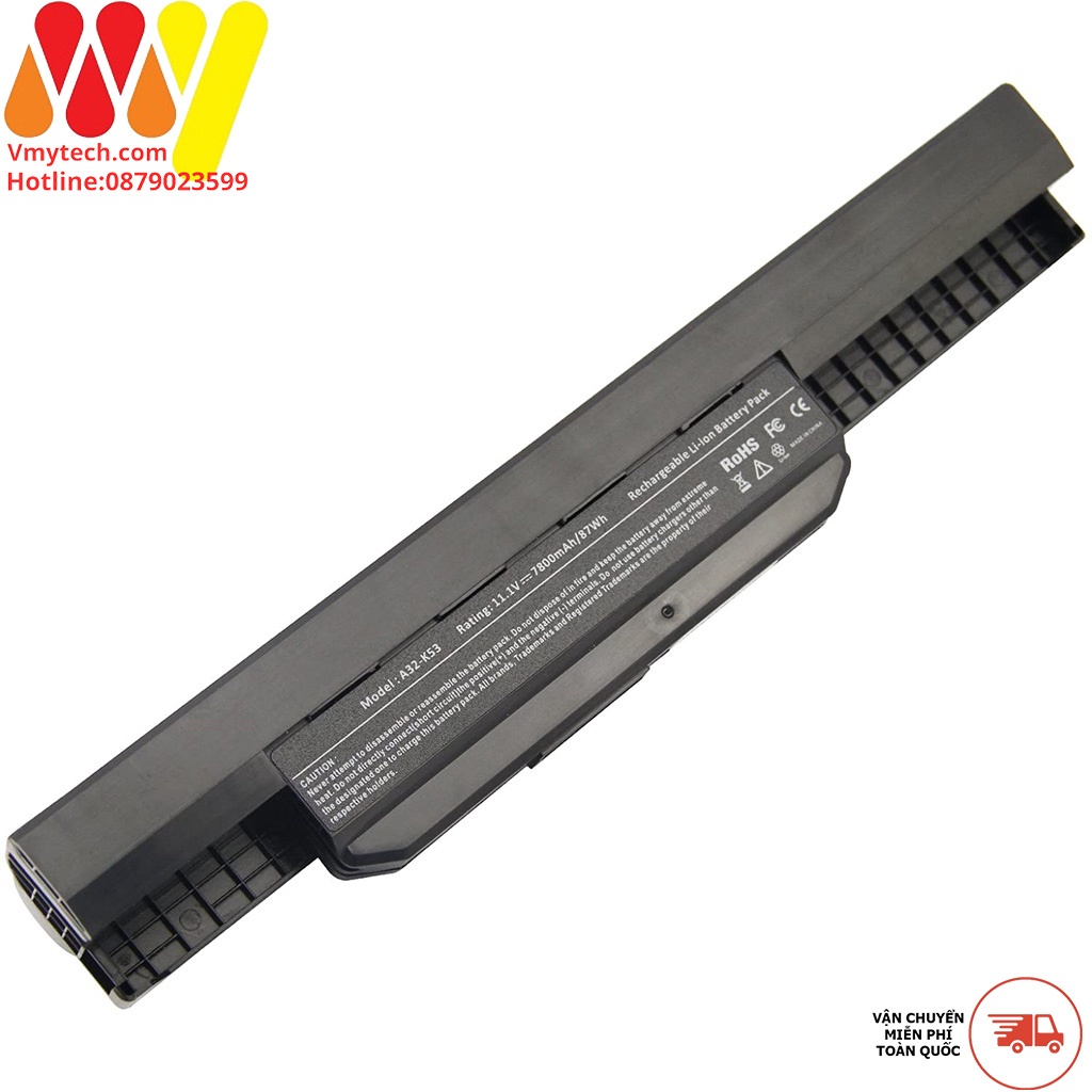 Pin Asus A32-K52, A52JR-X1,A42J,K52,K52F,K52J,K52JB,K52JC,K52JE,JK,JR,X52F,X52F-XF1,X52F-X1, X52F-X2