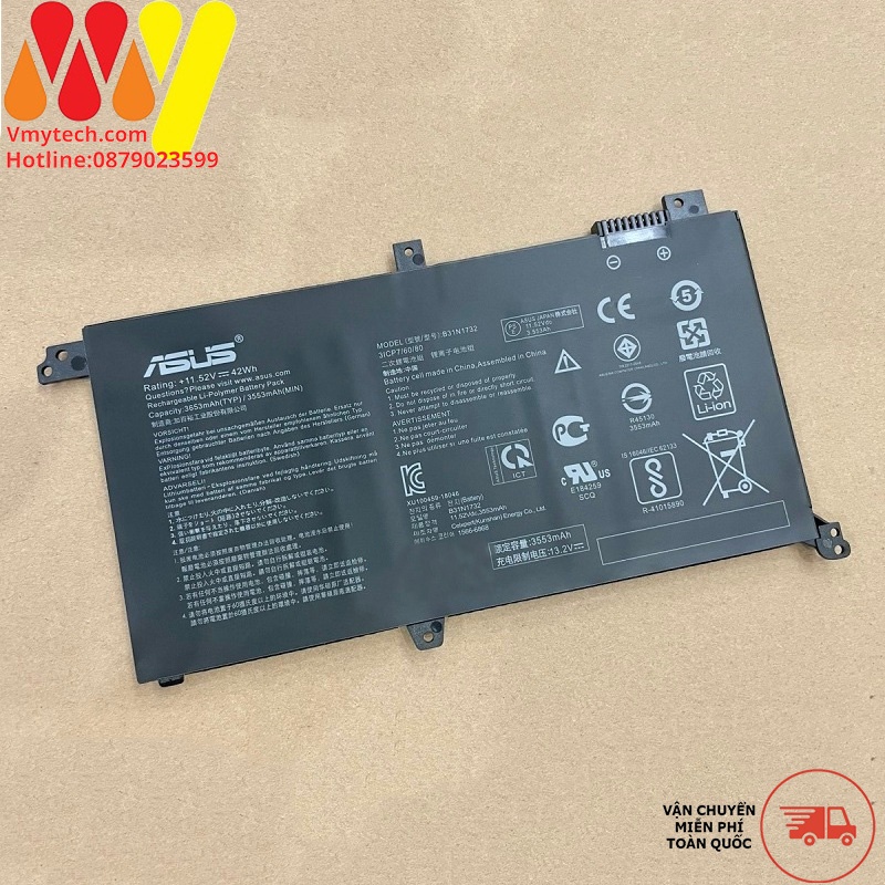 ASUS B31N1732 Asus VivoBook S14 S430FA S430FN S430UA X430UF K430FA X571GD F571GT-AL347T VivoBook X571
