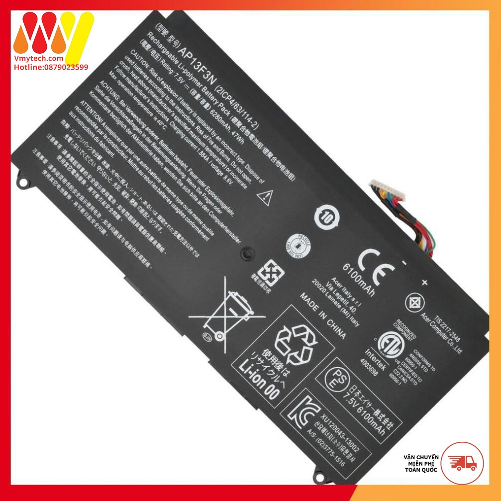 Aspire S7-391 S7-392 S7-393 AP13F3N Zin