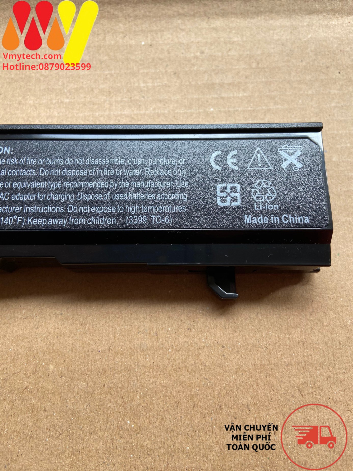 PIN TOSHIBA PA3399 M40 M45 M50 M55 A100 3465 chan cam ben trai