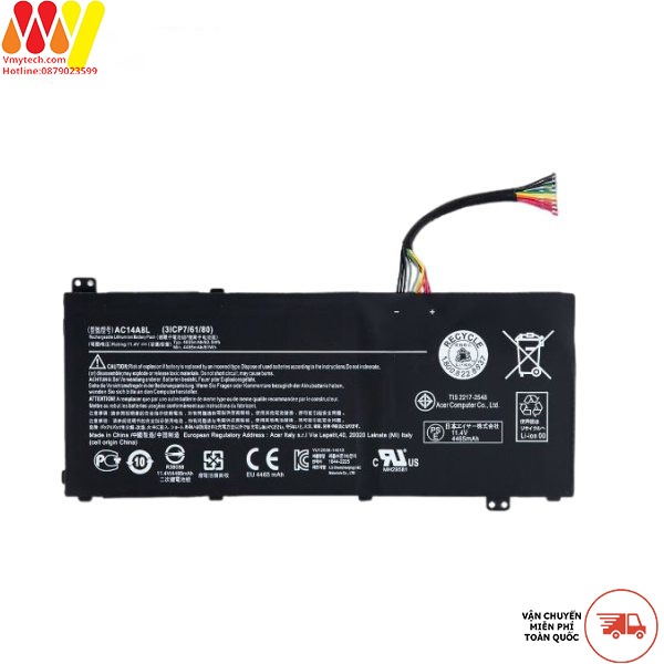 Acer Aspire NITRO V15 VN7-571 VN7-572 VN7-572G VN7-591 VN7-791 AC14A8L