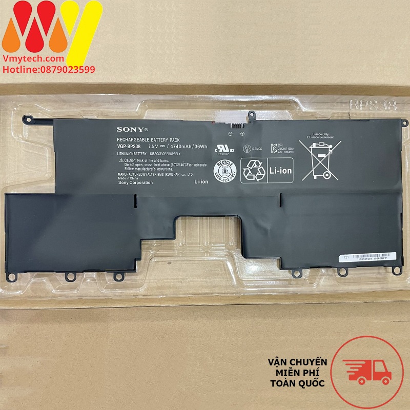 sony Pro11 Pro13 SVP11 SVP13 Type VGP-BPS38