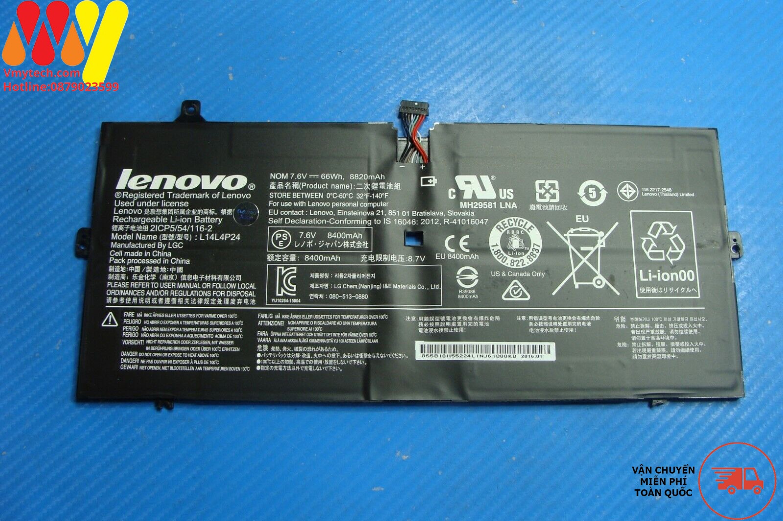 PIN LENOVO L14L4P24 Lenovo YOGA 4 Pro 900-13ISK 900-IFI 900-13ISK L14M4P24