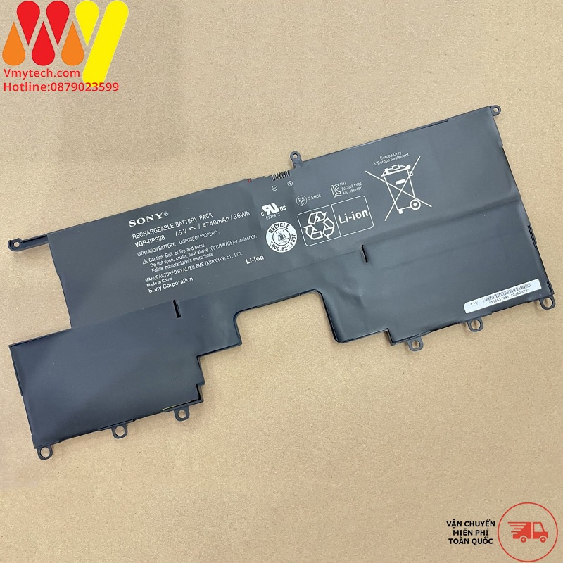sony Pro11 Pro13 SVP11 SVP13 Type VGP-BPS38