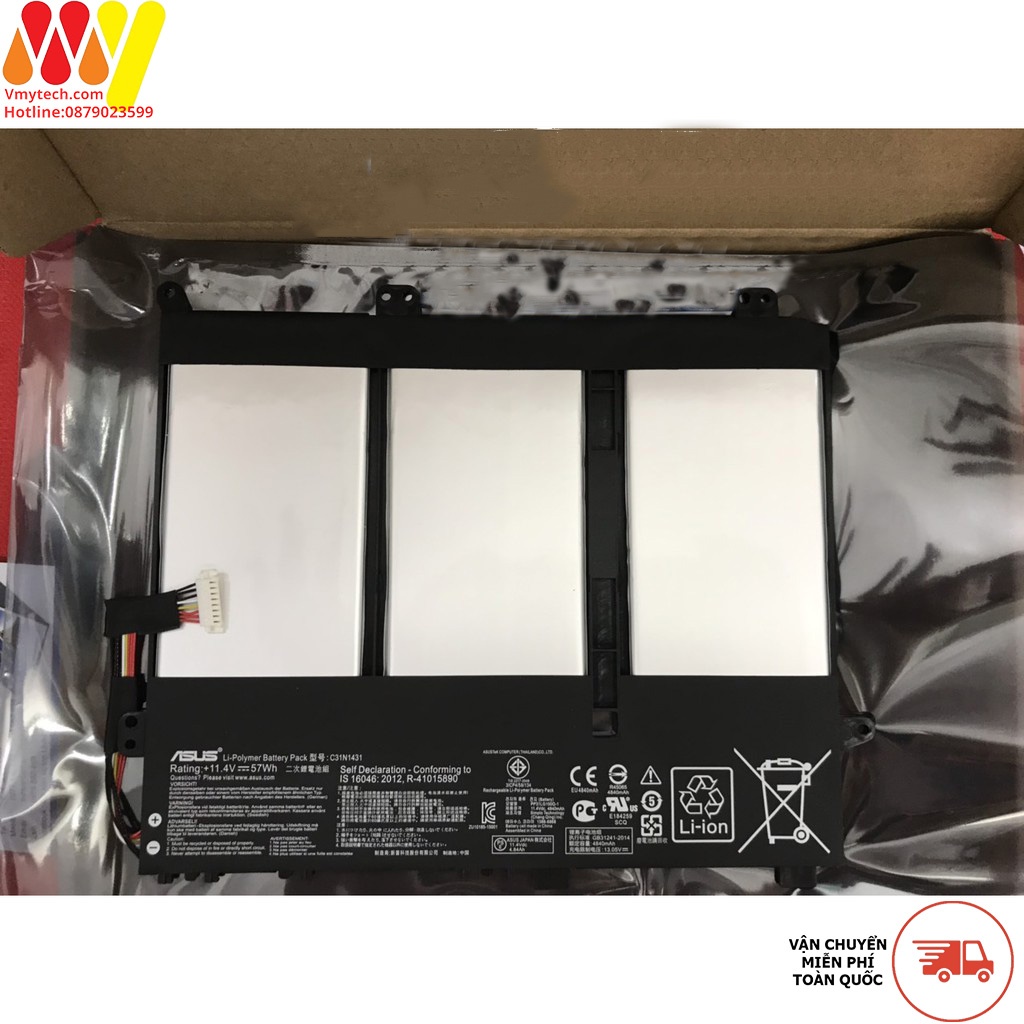 Pin ASUS C31N1431,E403SA E403SA-WX0002H E403SA-WX0003H