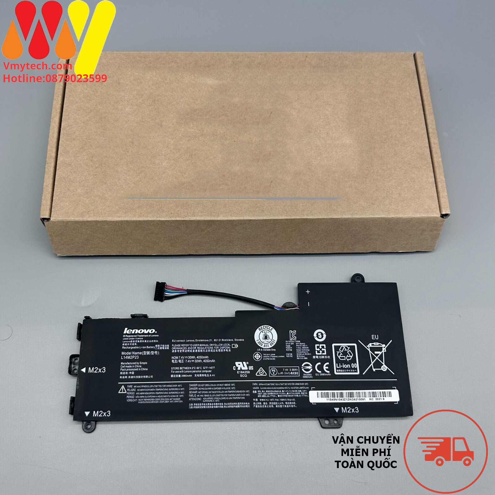 LENOVO L15M2PB6 Flex 4-1130 5B10l13949 310-11IAP 310S-11IAP L14M2P23 Ideapad 100-14IBY 100-15IBY L14M2P24