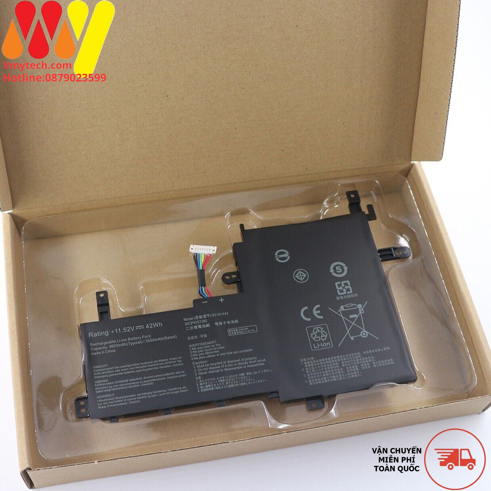 ASUS B31N1842 Vivobook S15 S530FA S531FA S531FL V531FL K513
