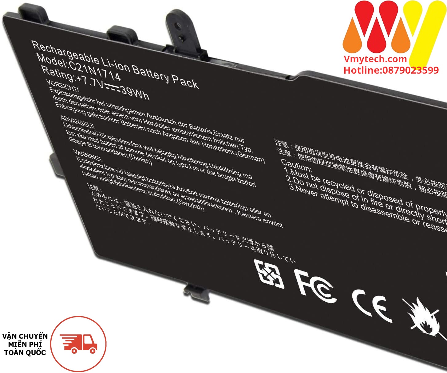 Pin ASUS C21N1714 Vivobook Flip 14 TP401M