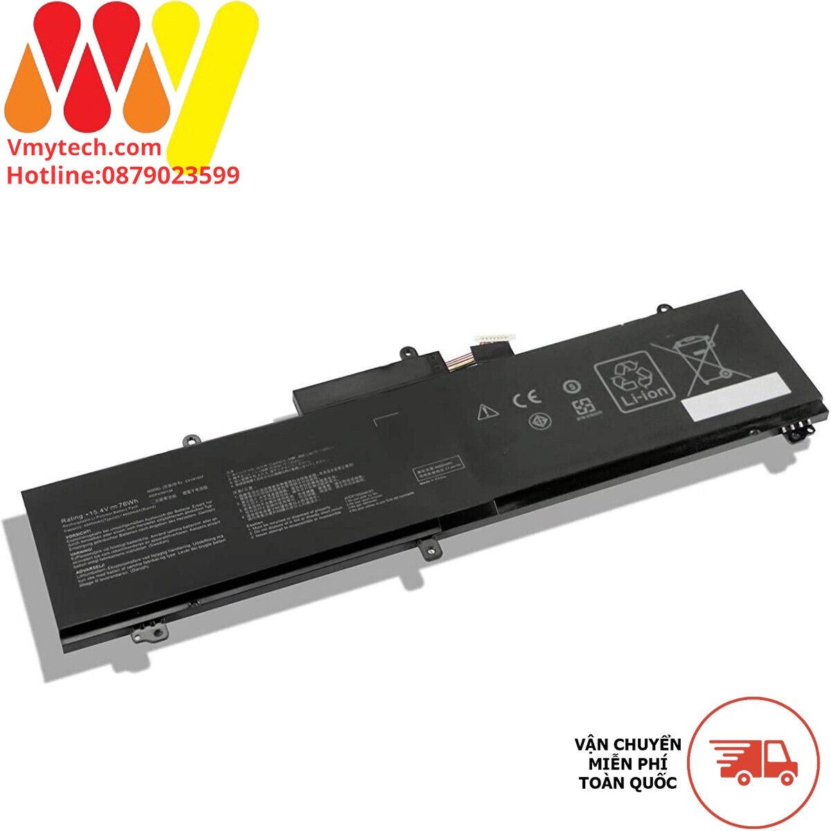 Asus Rog Zephyrus C41N1837 GX502LXS GX502LXS-XS79 GX502LWS GX502LWS-XS76 GX502LWS-HF030T GX502GV GX502G
