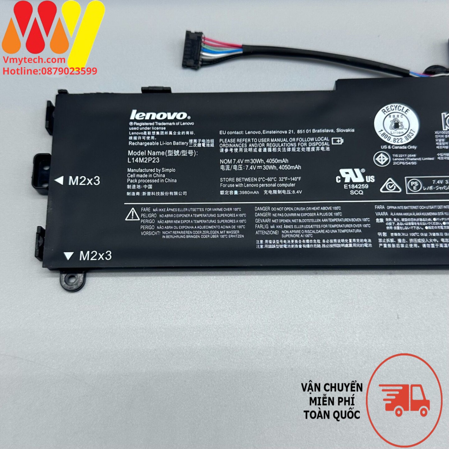 LENOVO L15M2PB6 Flex 4-1130 5B10l13949 310-11IAP 310S-11IAP L14M2P23 Ideapad 100-14IBY 100-15IBY L14M2P24