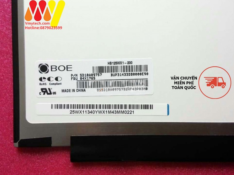 laptop lenovo Thinkpad X240 X250 X260, hb125wx1-200, m125nwn1 12.5