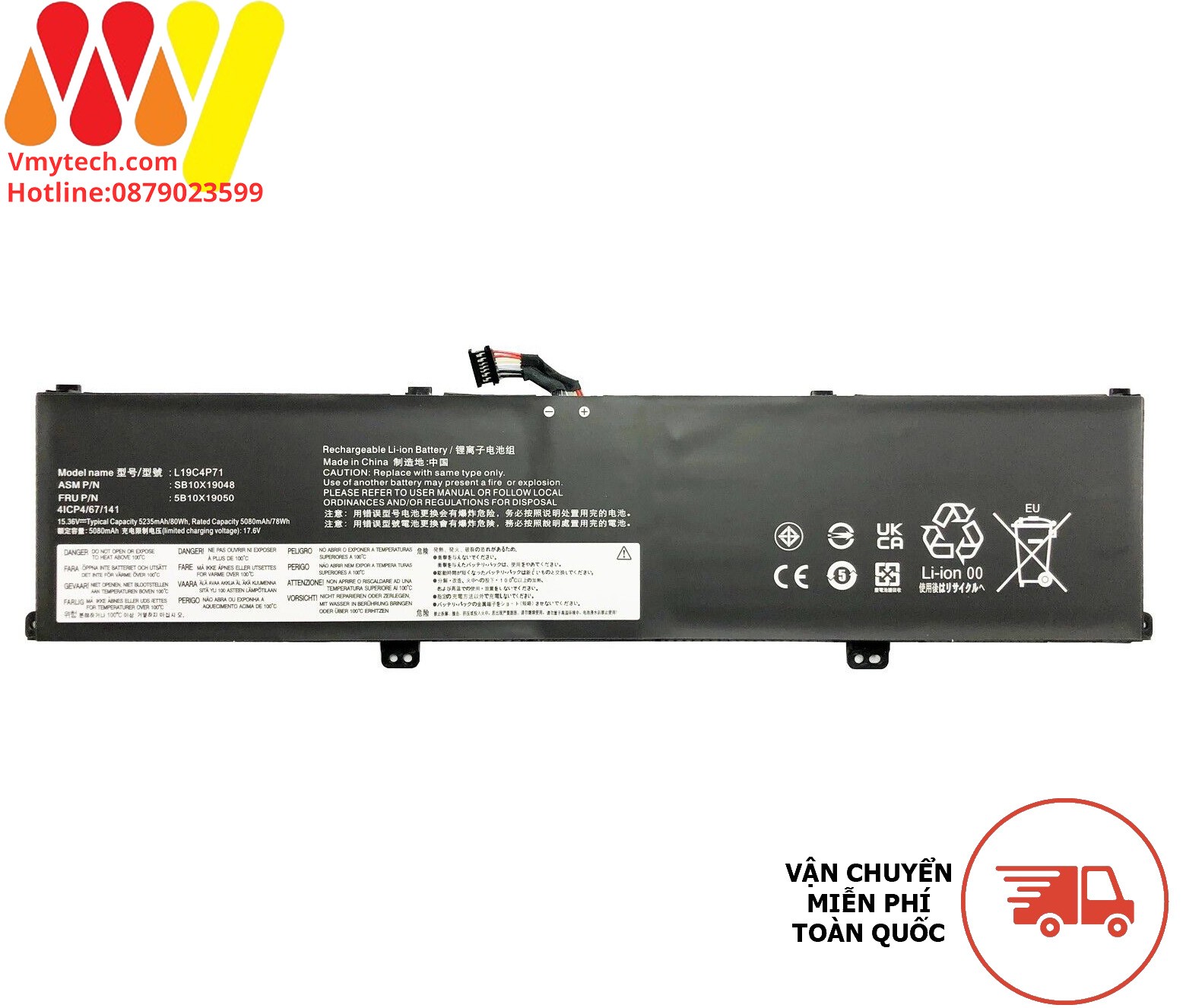 LENOVO L19C4P71 L19M4P71 L19L4P71 ThinkPad P1 x1 Extreme Gen 3 20TH 20TJ