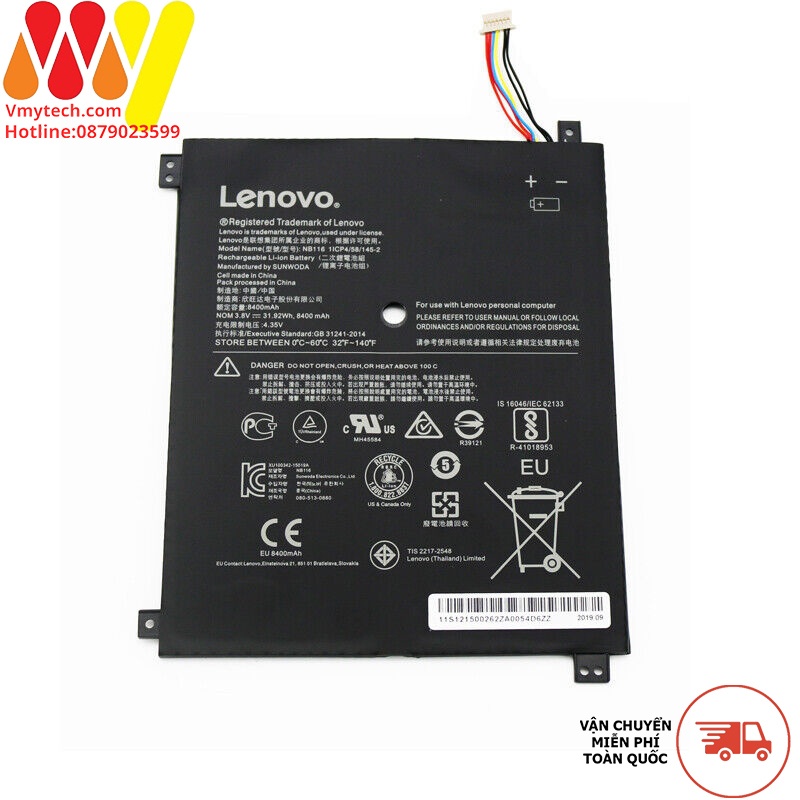 PIN LENOVO NB116 IdeaPad 100S 100S-11IBY 80R2 100S-80 R2