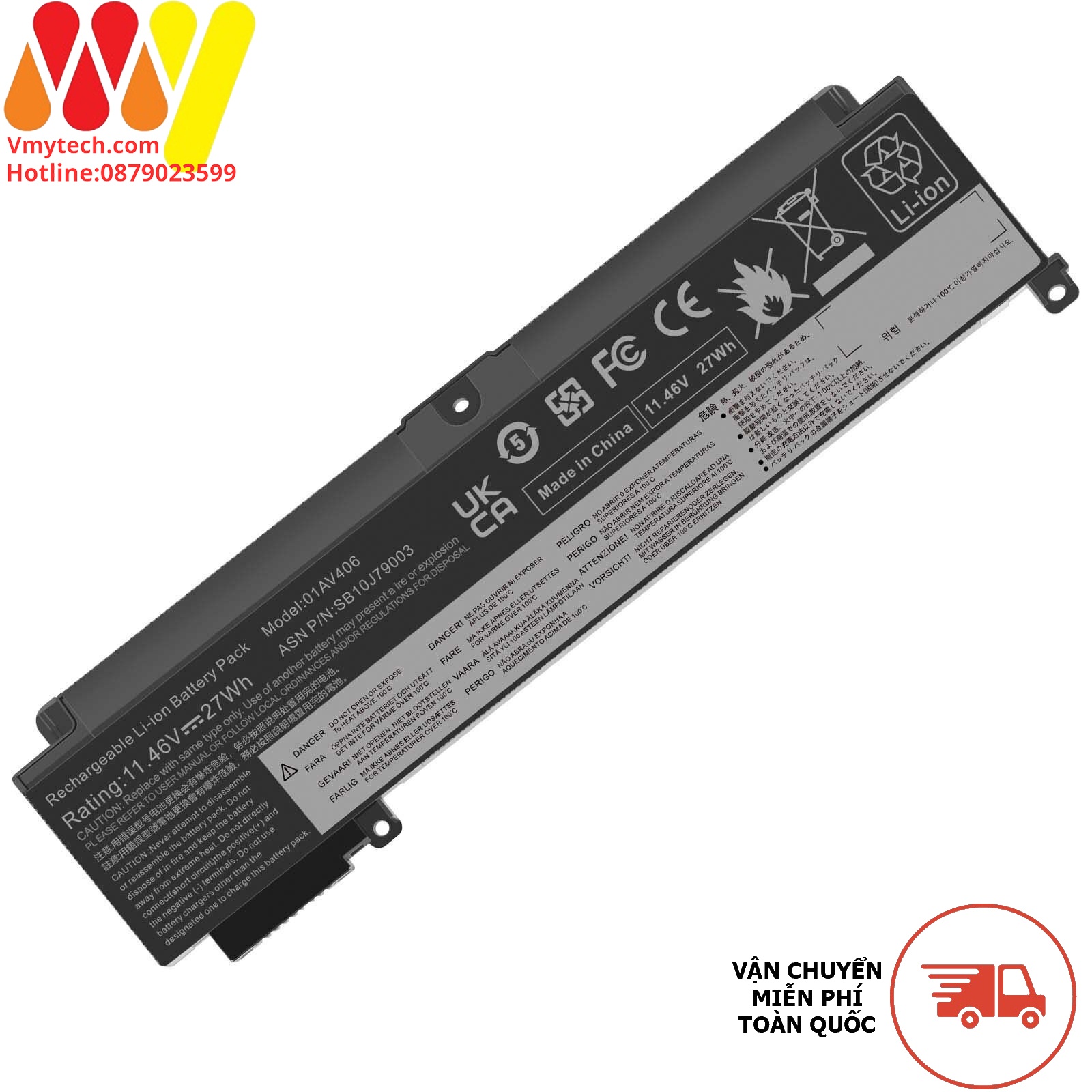 LENOVO T460S T470S SB10J79003 SB10F46463 00HW024 00HW025 ngắn