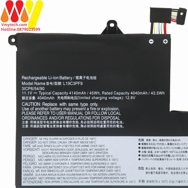 PIN LENOVO L19M3PF1 L19C3PF1 L19L3PF8 Lenovo Thinkbook 14-IML 14-IIL 15-IIL