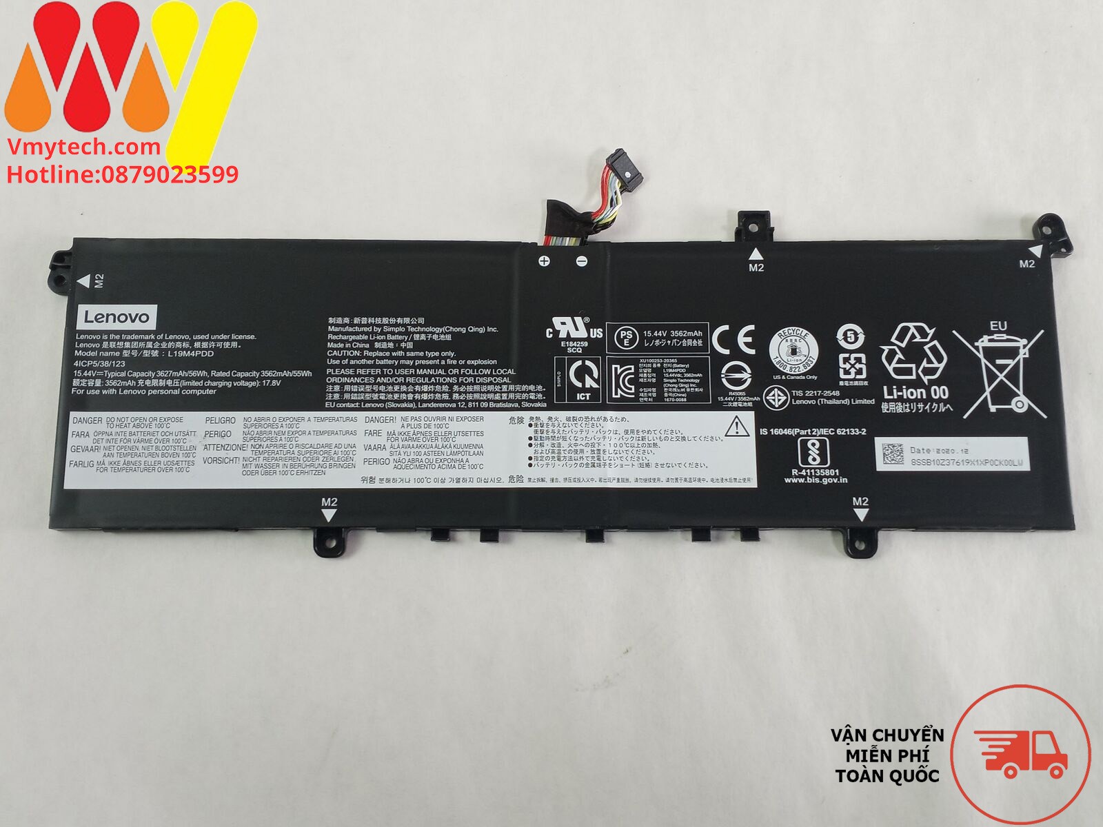 PIN LENOVO L19M4PDD L19D4PDD L19C4PDD ThinkBook 13S 14S G2 ITL