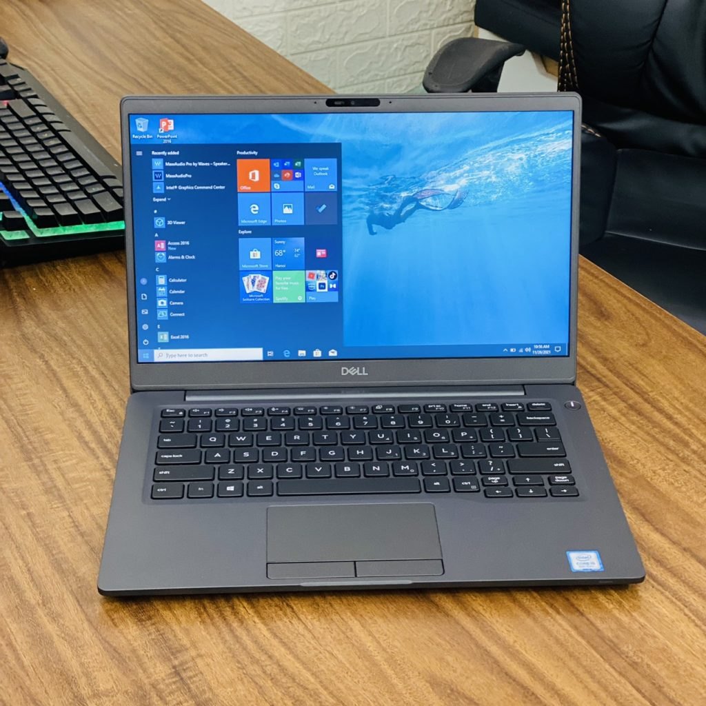 Dell 7400 mẫu cao cấp giá tốt, Core i7, Ram 8gb, màn 14 FullHD, ổ cứng SSD 256gb, máy tính xách tay lướt 99% zin