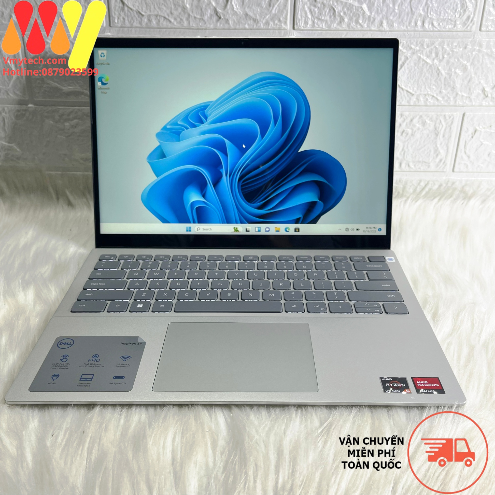 Dell Inspiron 14 5425-VNYK0 Full Box | AMD R5-5625U | 16GB RAM | 14 inch Full HD+ Giá siêu rẻ , Uy tín, Chất Lượng