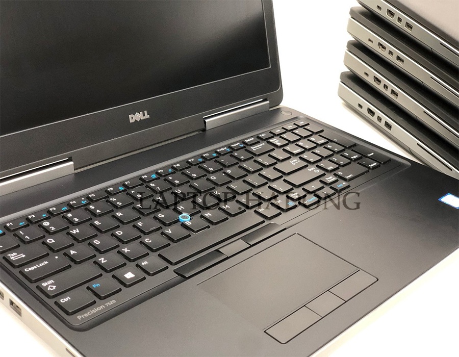 Precision 7520 máy trạm cấu hình cao, Core i7, Ram 8gb, ổ cứng SSD 256gb, cạc VGA M1200M, màn 15.6 FHD/IPS