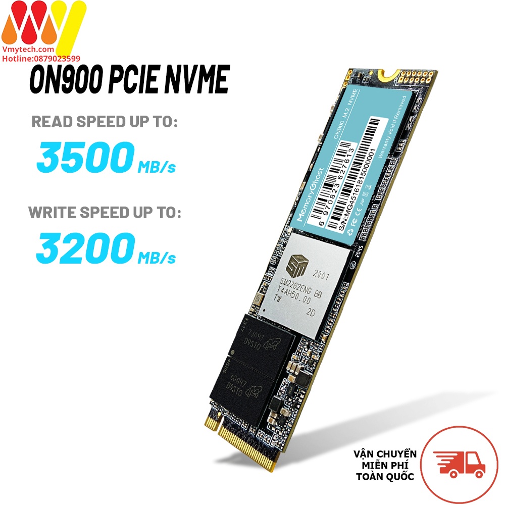 SSD Memory Ghost NVME M2 1000GB (1T) New