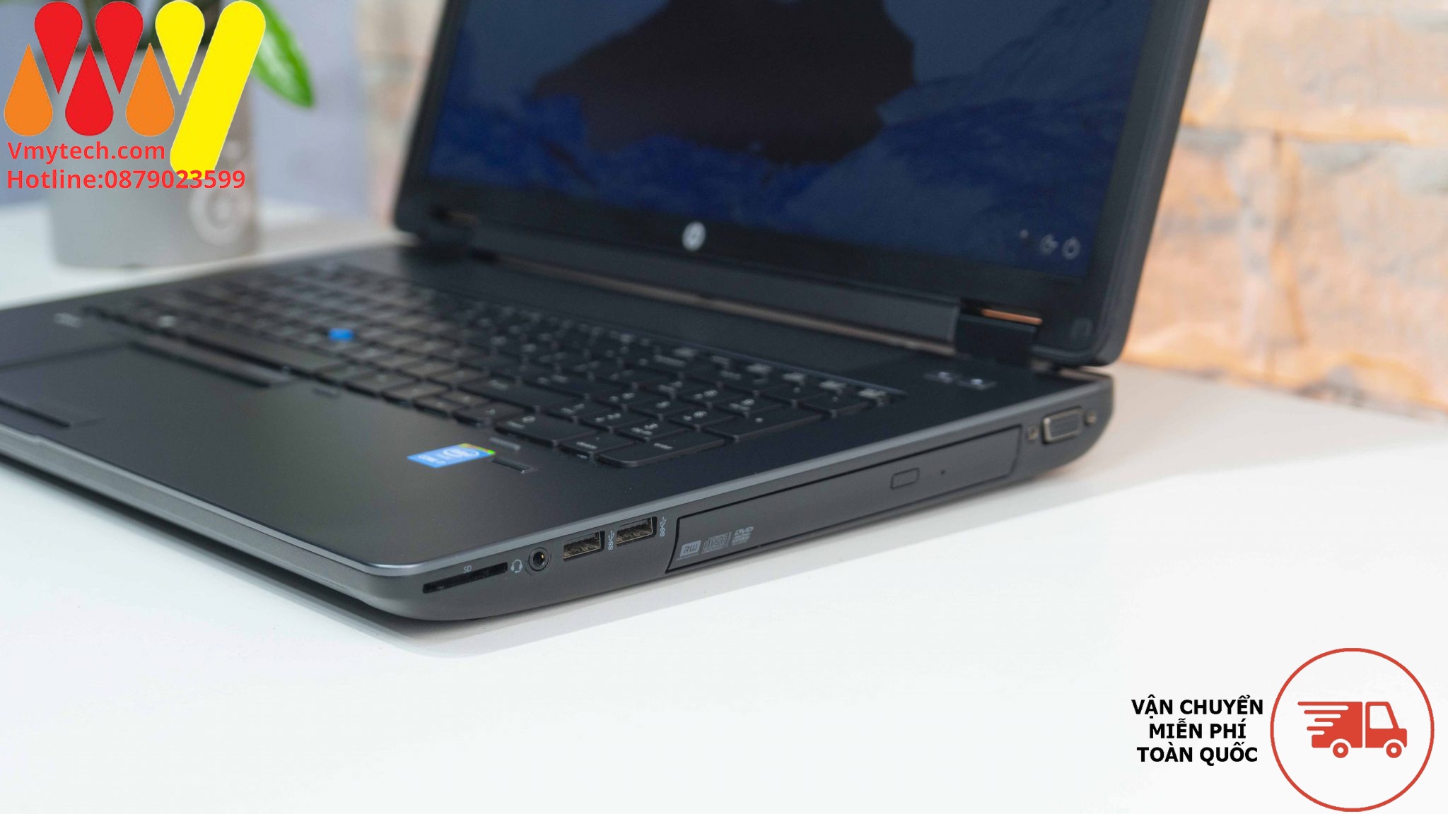 HP Zbook 17 G2 siêu Khỏe,Chuyên Đồ Họa , Core i7 4810MQ – 8 GB RAM – 256 GB SSD – Màn 17.3 inch – VGA K3100