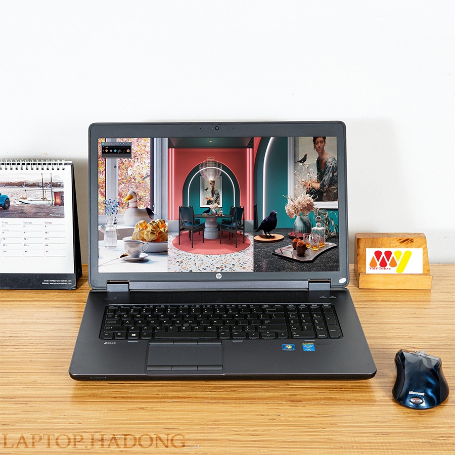 Hp Zbook 17 G1 cấu hình cao, màn hình khủng, Core i7, Ram 8gb, ổ cứng SSD 256gb, VGA K3100, Màn 17.3FHD, zin lướt