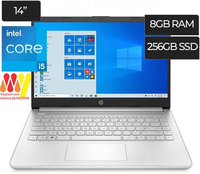 LAPTOP HP 14 DQ2078WM (6G4Z8UA) i5 1135G7 Win11, HP 14 DQ2078WM Siêu Mỏng Siêu Nhẹ Siêu Đẹp, Tính Năng Vượt Trội