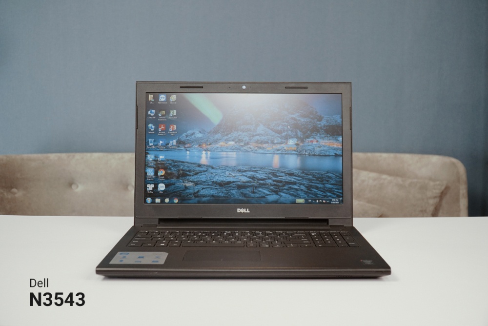 Dell 3543 mỏng nhẹ zin lướt 99%, Core i5, Ram 8gb, ổ cứng SSD 128gb, màn HD, máy tính văn phòng, sinh viên giá rẻ