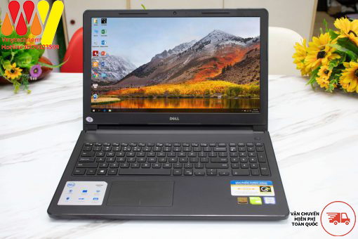 Dell 3558 dành cho văn phòng, sinh viên giá tốt, Core i5, Ram 4gb, ổ cứng 500gb, VGA rời, màn 15.6HD,máy zin lướt