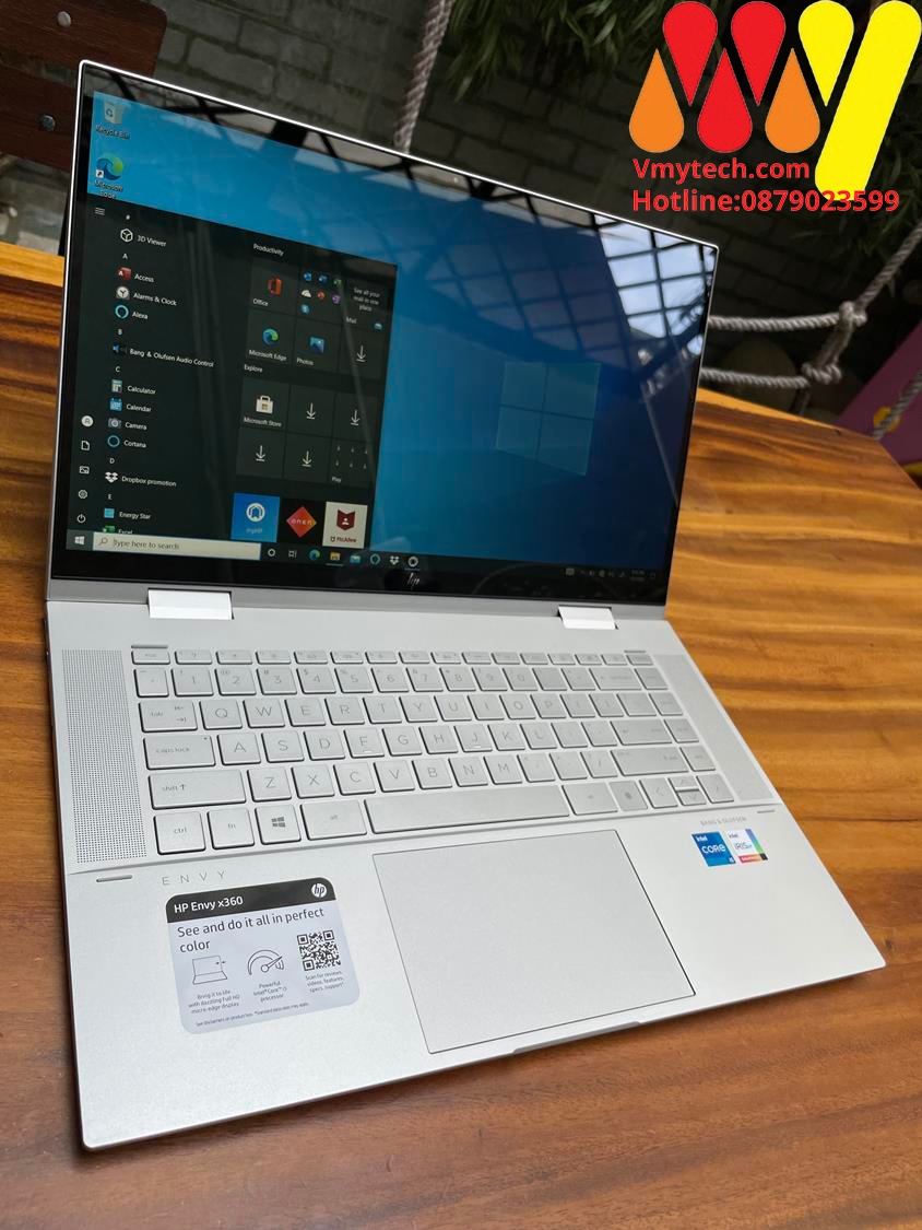 HP Envy X360 15m-es0013dx Core i5 1135G7/ Ram 8GB/ SSD 256GB/ Màn 15,6” FullHD IPS 250nits Cảm ứng/ Silver/ New Box