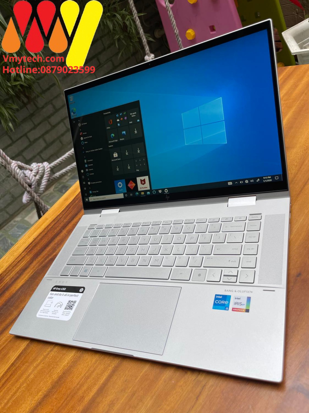 HP Envy X360 15m-es0013dx Core i5 1135G7/ Ram 8GB/ SSD 256GB/ Màn 15,6” FullHD IPS 250nits Cảm ứng/ Silver/ New Box
