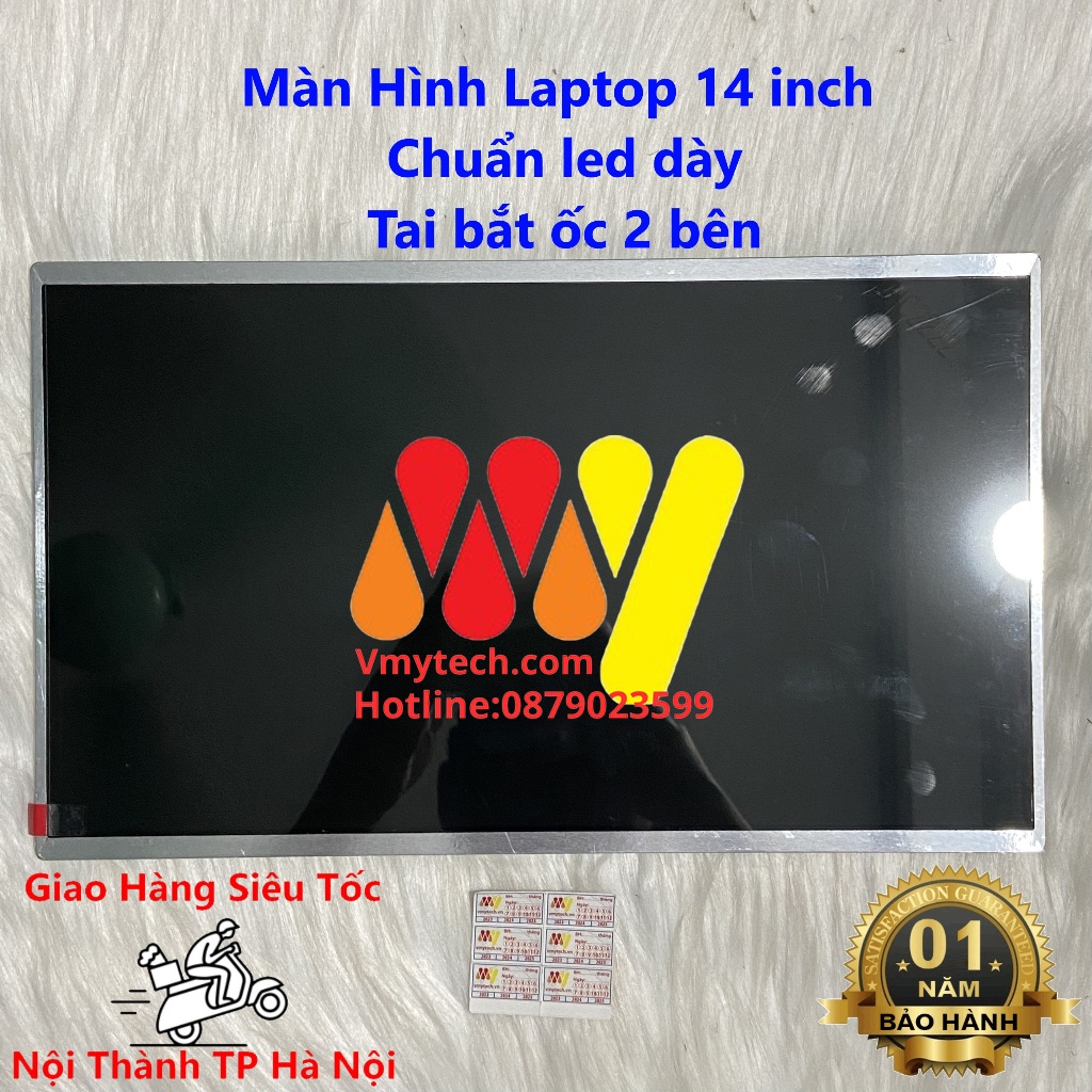 Màn Hình Laptop 14 Inch 14.0 LED Dày 40 Pin Thay Thế Cho Dell HP Lenovo Toshiba LG Asus