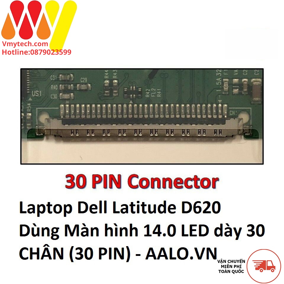 Màn Hình, LCD Laptop HP CQ40,CQ45,DV4,DV2000,6520S,6530S,QD14TL01,REV:07- 14inch LED dày 30 CHÂN (30 PIN)