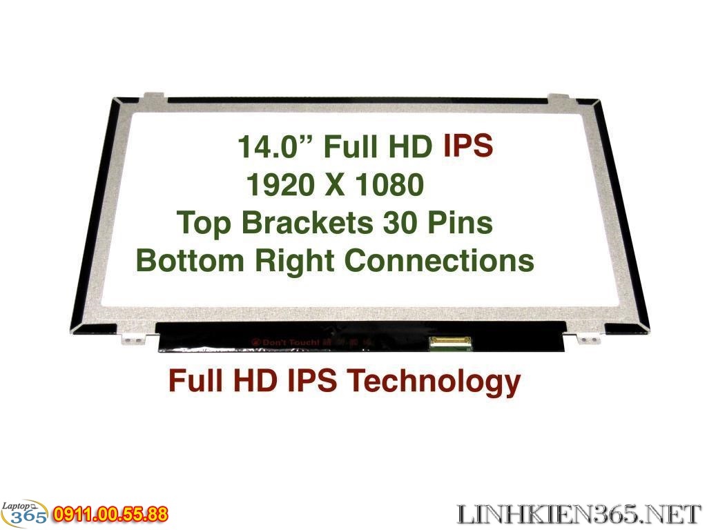 màn Hình Dell Latitude 5400 5401 5420- 14.0inch Slim Led 30 Chân Cáp trên - FHD IPS